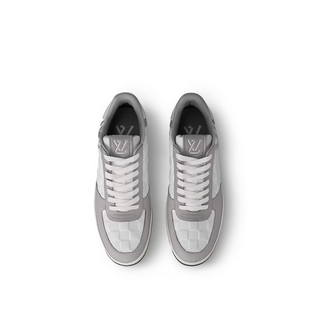 Rivoli Sneaker Grey – this first eco-designed edition of the emblematic Rivoli sneaker is made of 90% – LUX VERSE Luxury Designer Fashion Outlet
