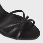 SOIR SANDAL in LAMBSKIN – tHE SIDE STRAPENGRAVED ADJUSTABLE BUCKLELEATHER INSOLELEATHER OUTSOLE – LUX VERSE Luxury Designer Fashion Outlet
