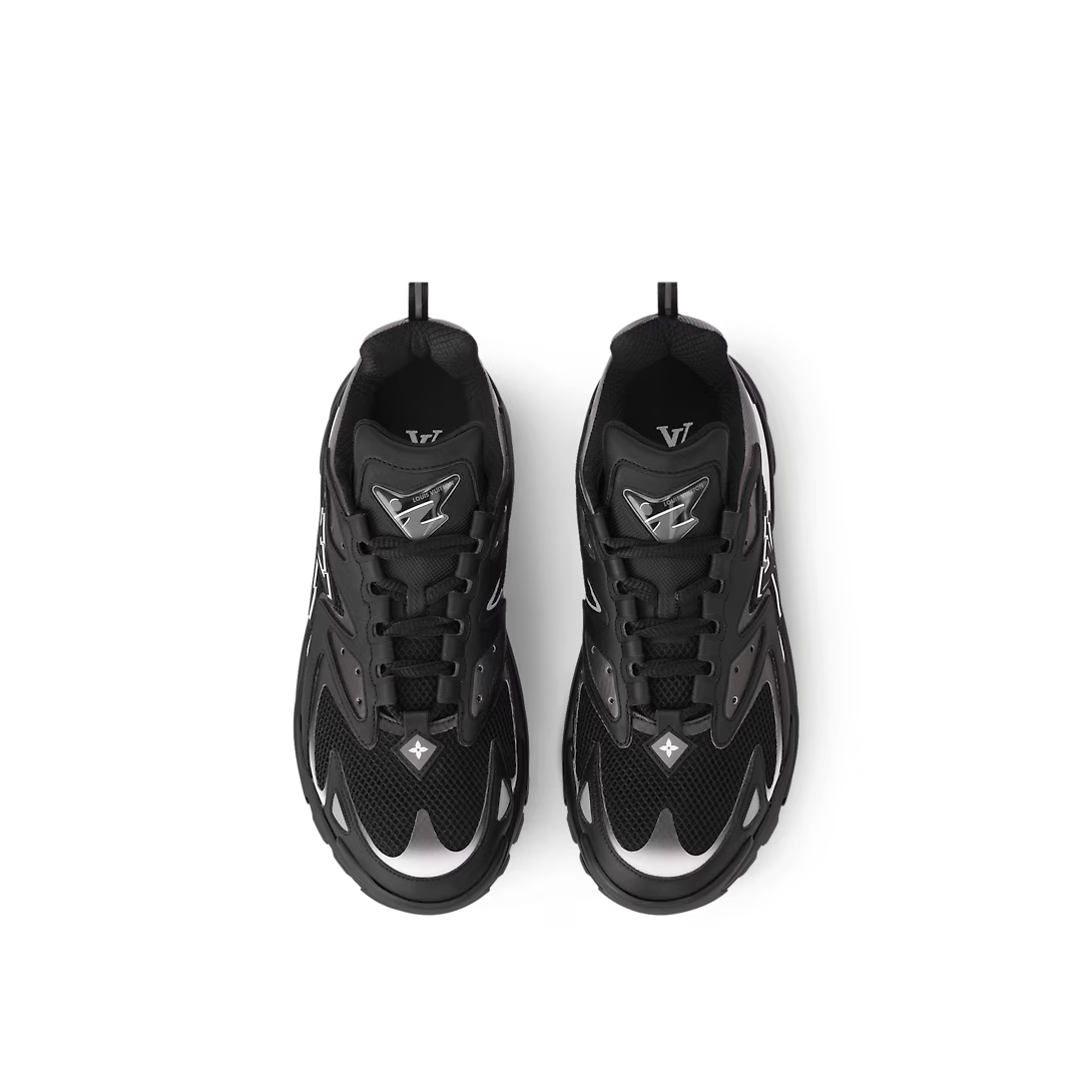 Runner Tatic Sneaker – the upper features rich detailing, including color gradations and perforations – LUX VERSE Luxury Designer Fashion Outlet