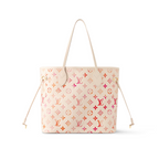 Neverfull MM Sunrise Aquarelle – this Neverfull MM tote bag is made from Monogram Empreinte Sunrise Aquarelle leather – LUX VERSE Luxury Designer Fashion Outlet