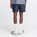 Oblique Swim Shorts – the swim shorts highlight the hallmark Oblique motif – LUX VERSE Luxury Designer Fashion Outlet