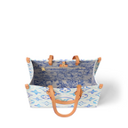 OnTheGo MM Blue – this OnTheGo MM tote is made from Monogram Tiles canvas, with its watercolor-style – LUX VERSE Luxury Designer Fashion Outlet