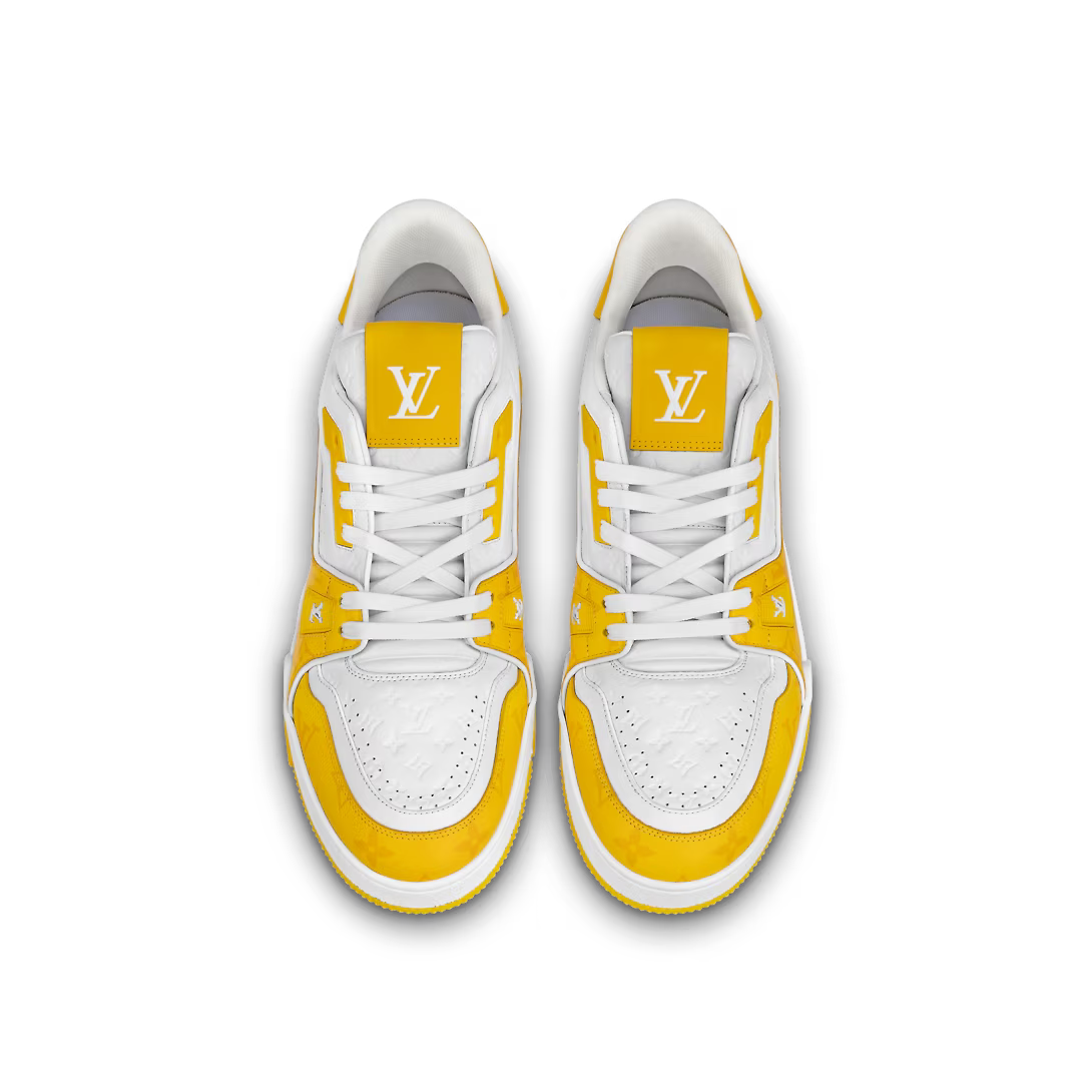 Louis Vuitton Trainer Iconic Sneaker – its elaborately constructed upper, which is notable for its rich detailing and – LUX VERSE Luxury Designer Fashion Outlet