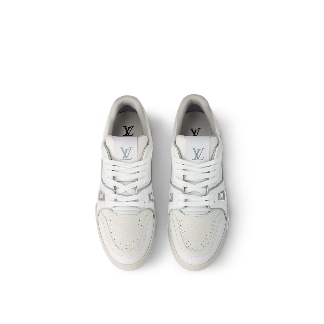 Trainer Sneaker White – the #54 signature at the back refers to 1854, the year the House was founded – LUX VERSE Luxury Designer Fashion Outlet