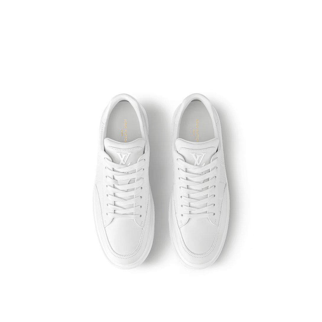 Beverly Hills Sneaker – this edition of the Beverly Hills sneaker comes in supple calf leather discreetly – LUX VERSE Luxury Designer Fashion Outlet