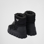 Re-Nylon gabardine après-ski boots – re-Nylon boots embody the hybrid soul – LUX VERSE Luxury Designer Fashion Outlet
