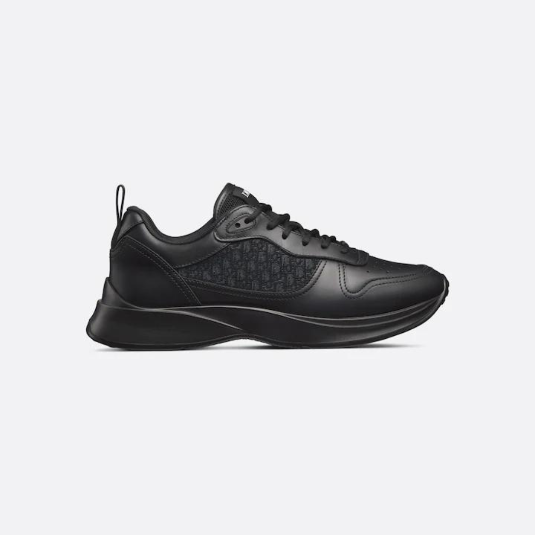 B25 Runner Sneaker – crafted in smooth calfskin, the design is enhanced by iconic tonal Oblique jacquard – LUX VERSE Luxury Designer Fashion Outlet