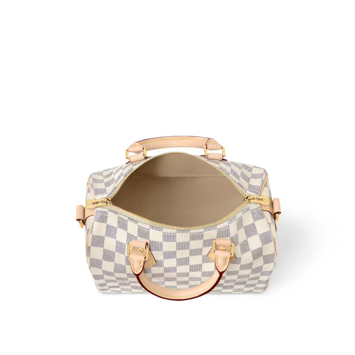 Speedy Bandoulière 25 Gray – the Speedy Bandoulière 25 handbag in fresh Damier Azur canvas is an ideal choice for – LUX VERSE Luxury Designer Fashion Outlet