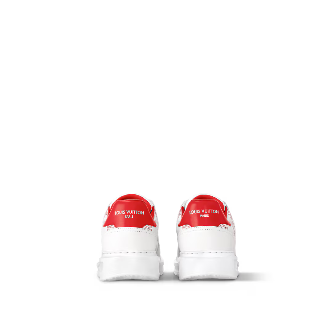 Beverly Hills Leather Sneaker – a padded insole and technical lining provide enhanced comfort and suppleness – LUX VERSE Luxury Designer Fashion Outlet