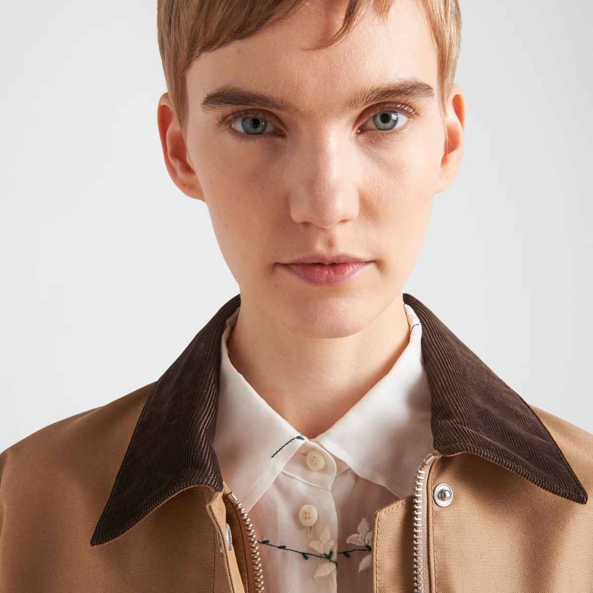 Technical canvas blouson jacket – pragmatic and refined, this utility style blouson jacket harmoniously blends – LUX VERSE Luxury Designer Fashion Outlet