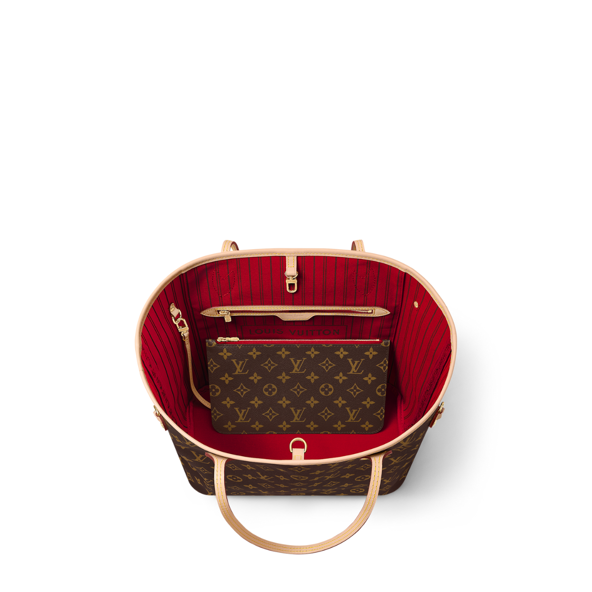 Neverfull MM Cerise – the Neverfull MM tote unites timeless design with heritage details – LUX VERSE Luxury Designer Fashion Outlet