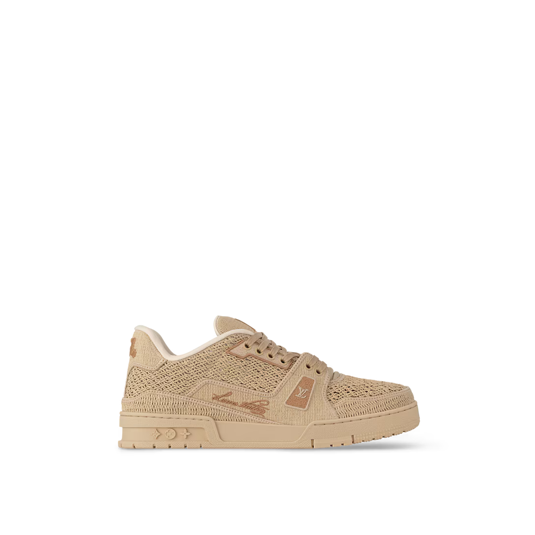 Trainer Sneaker Beige – this model coordinates with the season's leather goods and ready-to-wear – LUX VERSE Luxury Designer Fashion Outlet