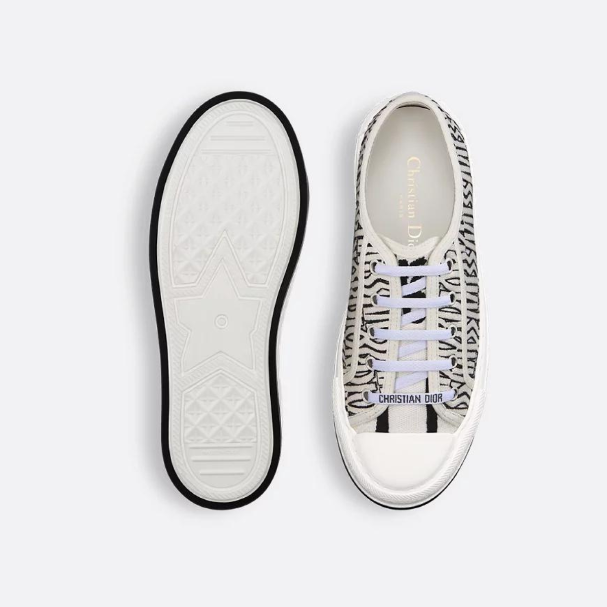 Platform Embroidered Sneaker – the Walk'n'platform sneaker showcases the collection's signature white and black – LUX VERSE Luxury Designer Fashion Outlet