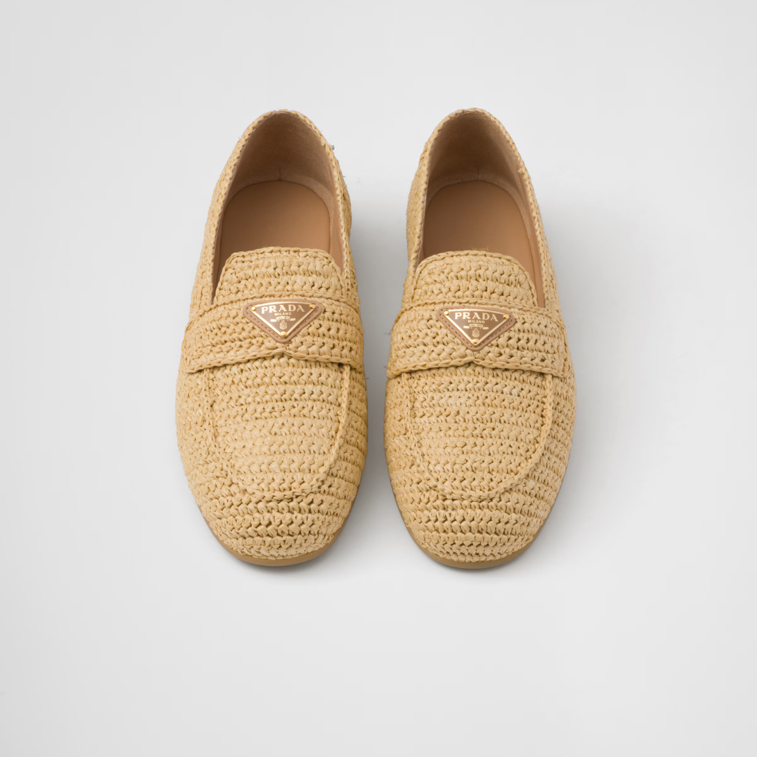 Crochet loafers – these loafers with a tapered silhouette are enhanced by the crochet's texture, which – LUX VERSE Luxury Designer Fashion Outlet