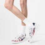 Trainer Sneaker – the upper is made of a mix of reflective and technical materials and features – LUX VERSE Luxury Designer Fashion Outlet