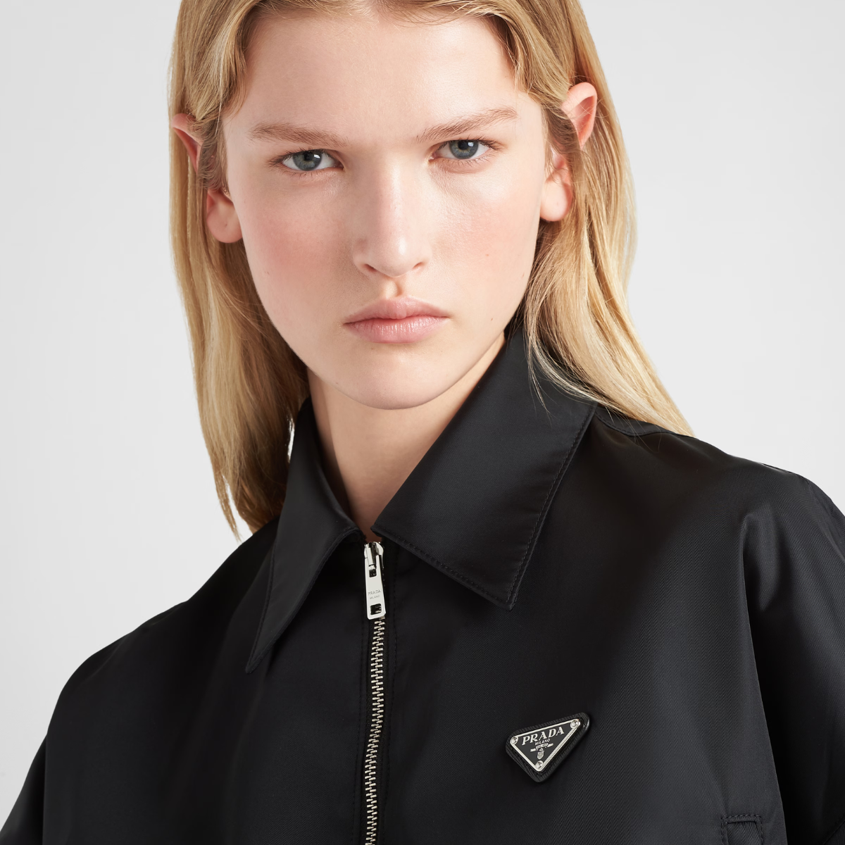 Re-Nylon cropped blouson jacket – discover the perfect blend of style and sustainability with our Re-Nylon cropped – LUX VERSE Luxury Designer Fashion Outlet