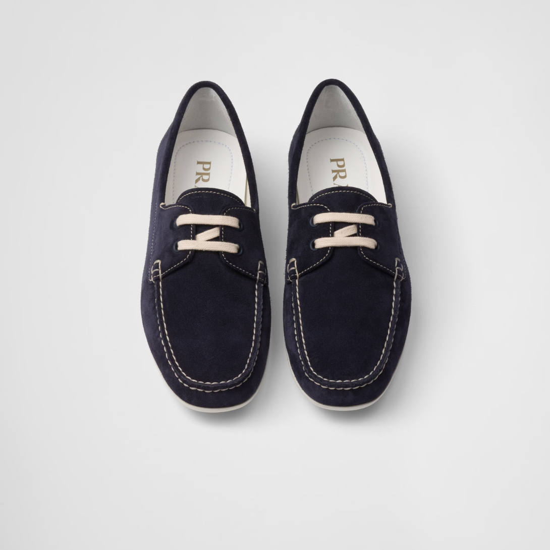 Suede driving shoes – these suede driving shoes have a contemporary, hybrid design that creates harmony – LUX VERSE Luxury Designer Fashion Outlet