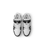 Trainer Denim Sneaker – the iconic Trainer sneaker is revisited this season in a combination of Monogram – LUX VERSE Luxury Designer Fashion Outlet