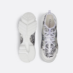 D-Connect Printed Fabric Sneaker – the D-Connect sneaker presents the collection's signature Paris Allover motif – LUX VERSE Luxury Designer Fashion Outlet