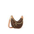 Loop Handbag – the front zip pocket closes with Circle zip pull – LUX VERSE Luxury Designer Fashion Outlet