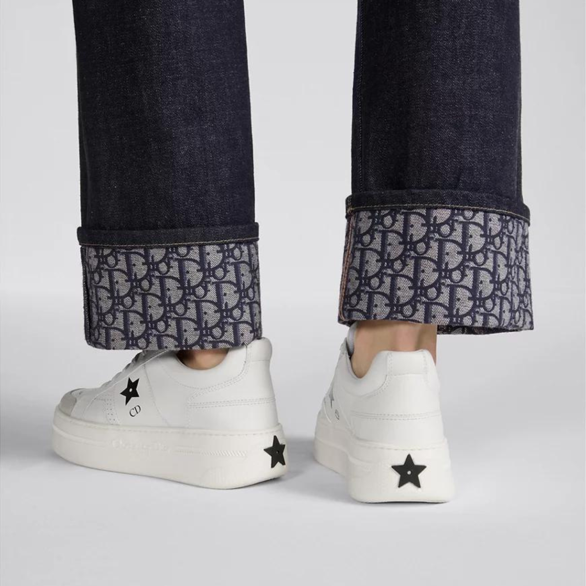 Star Platform Sneaker – completed by a thick, ultralightweight signature sole, the sneaker can be paired – LUX VERSE Luxury Designer Fashion Outlet