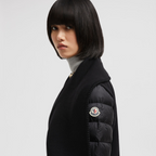 Wool Felt Cape – crafted from wool felt, the belted design is enhanced with down-filled longue saison – LUX VERSE Luxury Designer Fashion Outlet
