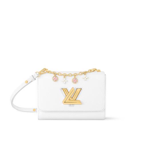 Twist MM Grained Leather – this Twist MM handbag is made from Epi leather, with its distinctive ridged grain, – LUX VERSE Luxury Designer Fashion Outlet