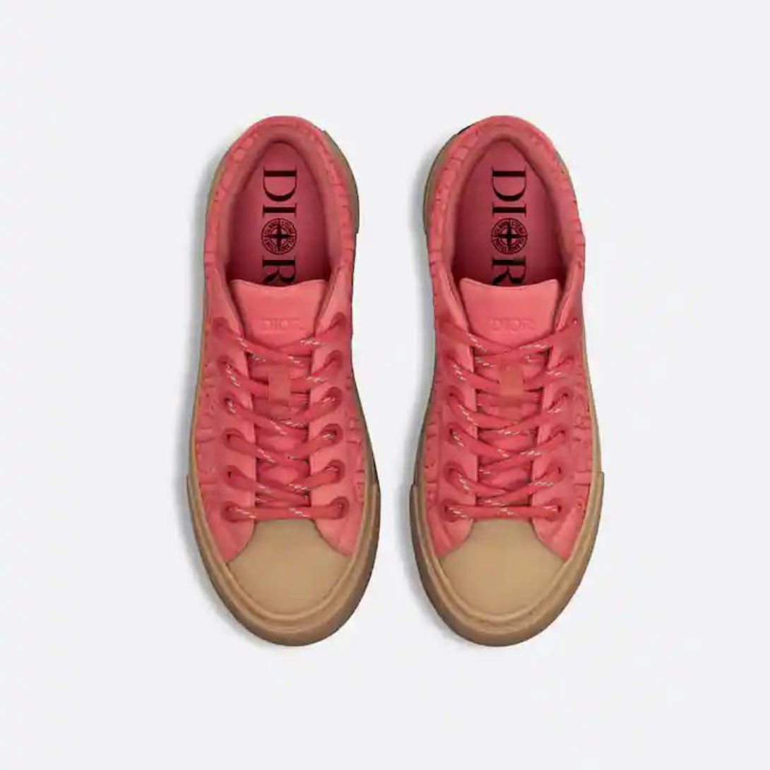 B33 Sneaker – Dyed Cotton LIMITED AND NUMBERED EDITION – part of the capsule, the B33 sneaker reframes the timeless tennis shoe with a play – LUX VERSE Luxury Designer Fashion Outlet