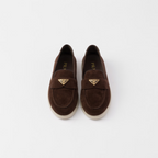 Suede loafers – these suede loafers with classic charm feature a pinched stitch seam on the upper – LUX VERSE Luxury Designer Fashion Outlet