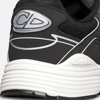 B30 Low-Top Sneaker – crafted in black mesh and technical fabric, it boasts a graphic, reflective'CD30'– LUX VERSE Luxury Designer Fashion Outlet