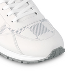 Run Away Sneaker – it bears the Initials on the tongue and the signature at the back – LUX VERSE Luxury Designer Fashion Outlet