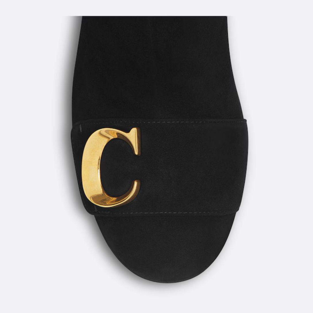 C'est Heeled Ankle Boot Black – new for Winter, the C'est heeled ankle boot is an elegant and modern creation – LUX VERSE Luxury Designer Fashion Outlet