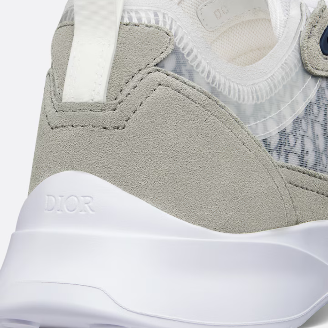 B25 Runner Sneaker Gray – the B25 Runner sneaker pairs a sporty silhouette with House codes of elegance – LUX VERSE Luxury Designer Fashion Outlet