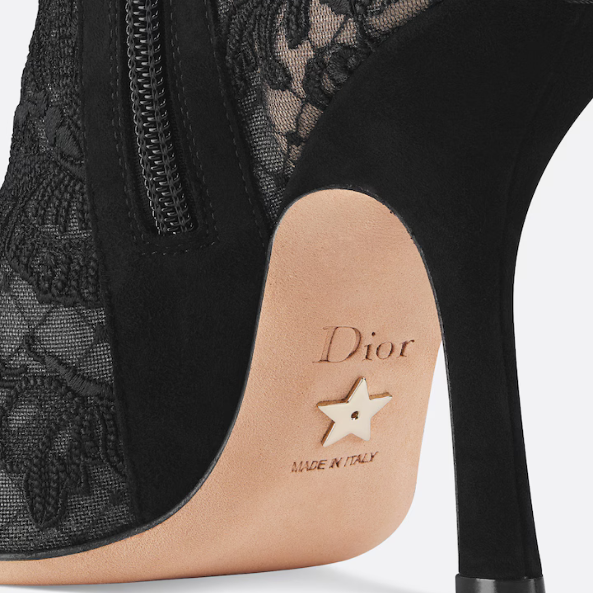 Capture Heeled Ankle Boot – the Capture ankle boot is a delicate creation inspired by the collection's signature – LUX VERSE Luxury Designer Fashion Outlet