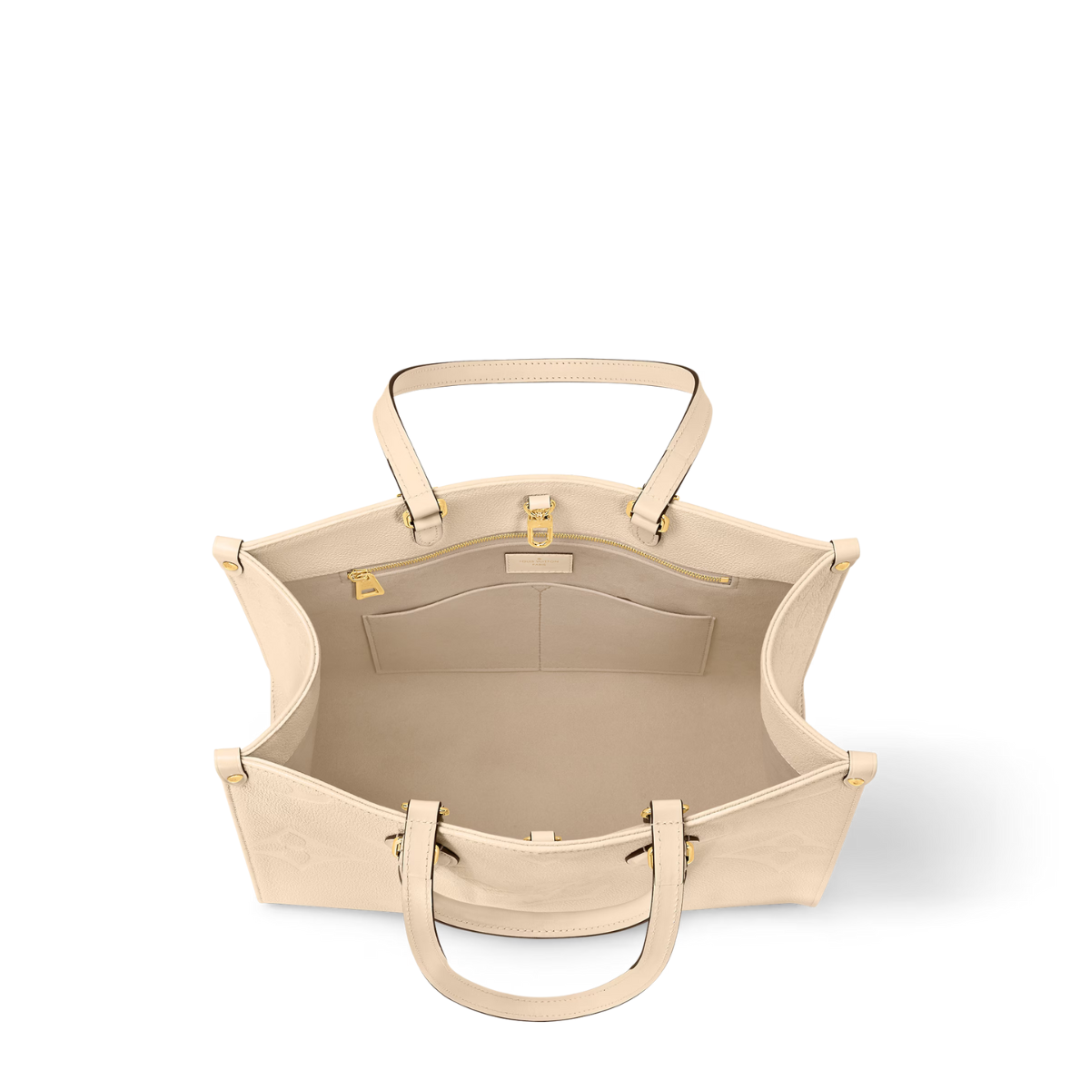 OnTheGo MM Creme – the OnTheGo MM tote now comes in cream-color Monogram Empreinte leather with – LUX VERSE Luxury Designer Fashion Outlet