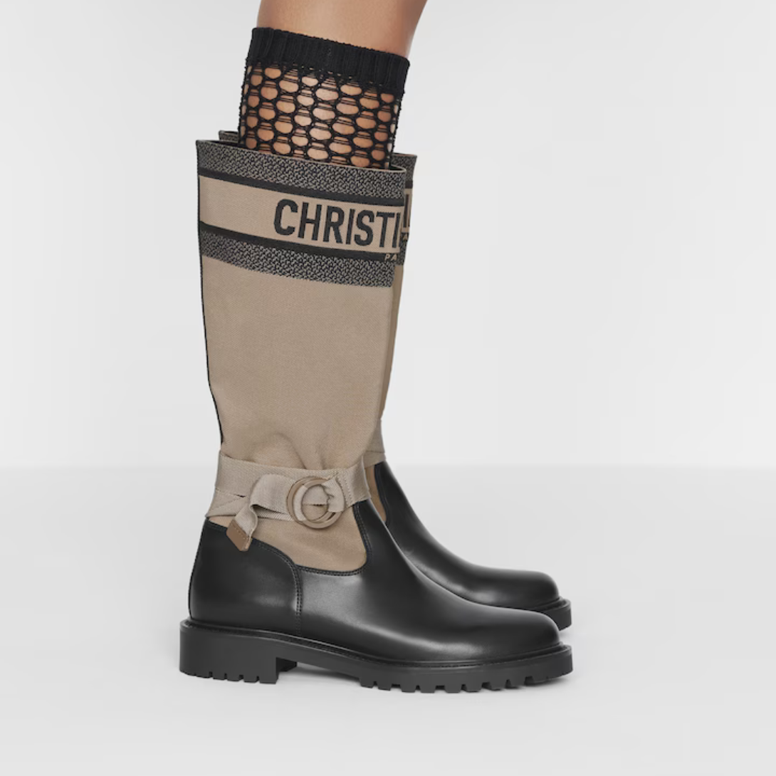 D-Major Boot Taupe – the D-Major boot is an elegant and assertive creation – LUX VERSE Luxury Designer Fashion Outlet