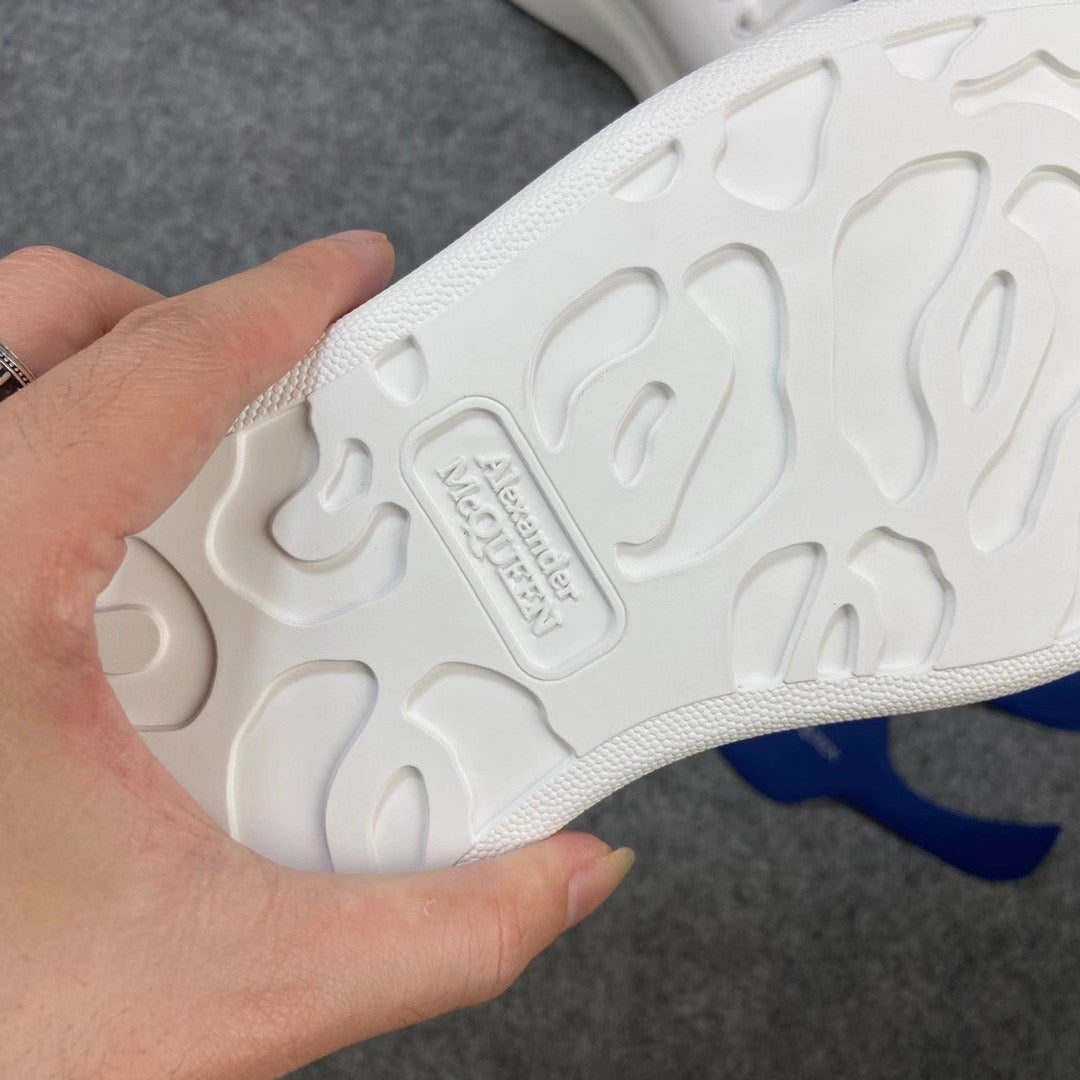 Oversized All White Sneakers