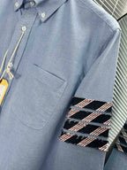 Light Blue Knit - Men's