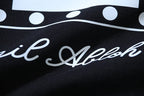 Black Cotton Slogan Pullover - Men's