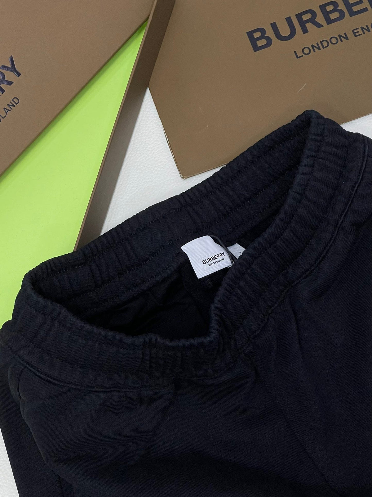Marineblaue Jogginghose mit Monogramm aus Baumwolle – Herren