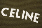 Schwarzes Langarmshirt aus Baumwolle mit kräftigem Text - Herren