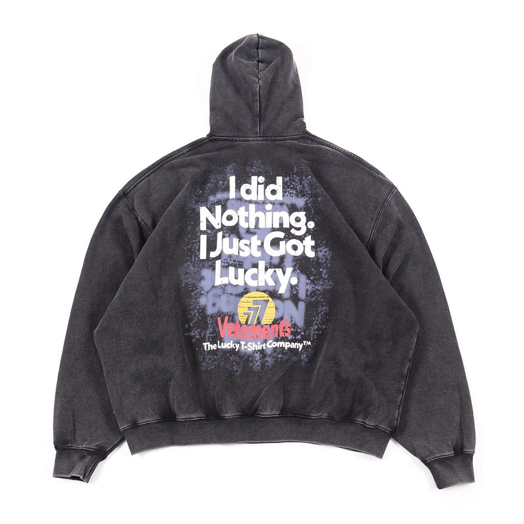 Lucky Print Hoodie - Men's