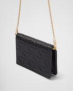 Leather card holder with shoulder strap – defined by a precious and versatile design, this leather card holder features a – LUX VERSE Luxury Designer Fashion Outlet