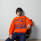 Cotton Jersey Sweatshirt – this cotton jersey sweatshirt is defined by a striking snowboarding print – LUX VERSE Luxury Designer Fashion Outlet