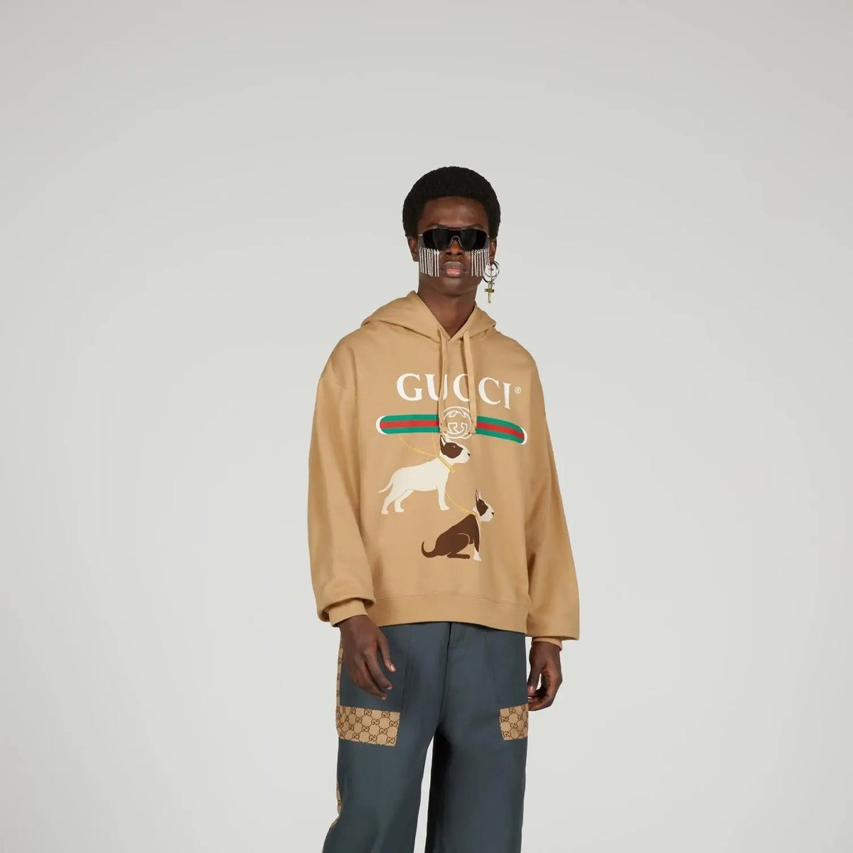 Cotton Jersey Sweatshirt – a blend of unexpected designs and materials shapes ready-to-wear pieces throughout – LUX VERSE Luxury Designer Fashion Outlet
