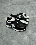 White Mesh Colourblock Chunky - Women's