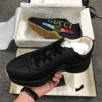 Rhyton Rainbow Logo Sneakers