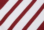 Grey Cotton Bar Stripe Pullover - Men's