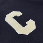 Black Wool Letter Varsity - Men's