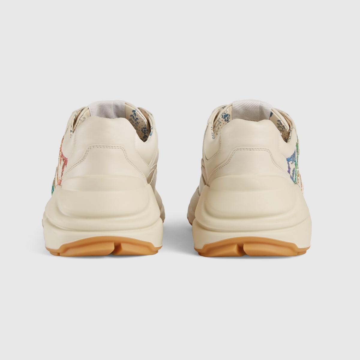 Rhyton sneaker with logo – designed with a thick sole and bulky construction, the leather sneaker is remindful – LUX VERSE Luxury Designer Fashion Outlet